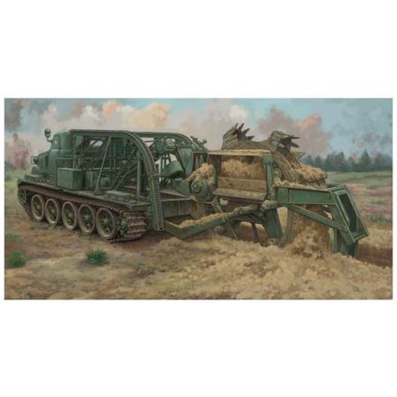 Trumpeter BTM-3 High-Speed Trench Digging Vehicle makett
