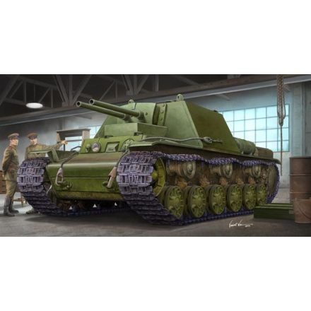 Trumpeter Soviet KV-7 (Object 227) makett