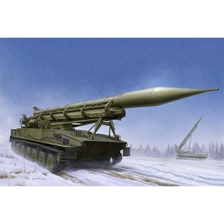 Trumpeter 2P16 Launcher with Missile of 2k6 Luna (FROG-5) makett