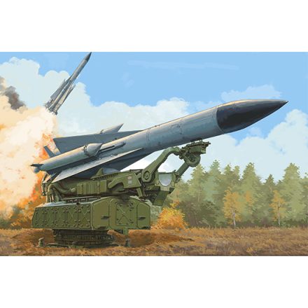 Trumpeter Russian 5V28 of 5P72 Launcher SAM-5 Gammon makett