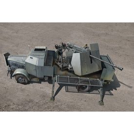 Trumpeter L4500A mit 5cm Flak 41 II makett