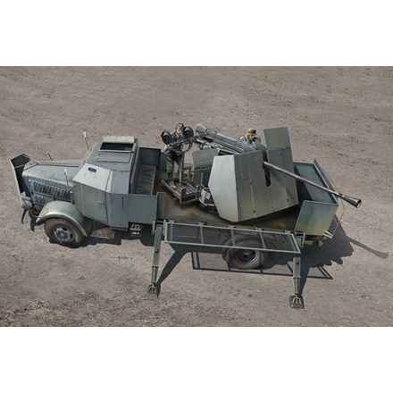 Trumpeter L4500A mit 5cm Flak 41 II makett