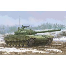   Trumpeter Soviet T-72 Ural With Kontakt-1 Reactive Armor makett
