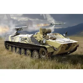  Trumpeter Russian 9P149 Launching Vehicle of 9K114 Shturm-S ATGM system makett