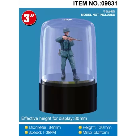 Trumpeter Display 84 x 130 mm (forgó)