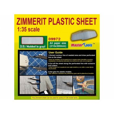 Trumpeter Zimmerit A4 lap