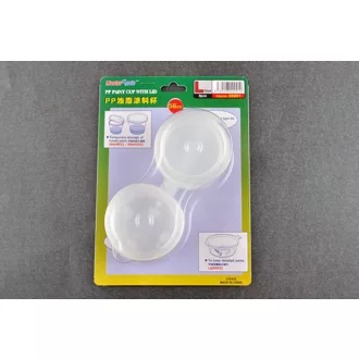   Trumpeter Fedeles PP festéktartó pohár, L, 56 ml, 8 db – festéktartó és keverőedény