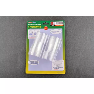   Trumpeter Fedeles PP festéktartó pohár, S, 28 ml, 12 db – festéktartó és keverőedény
