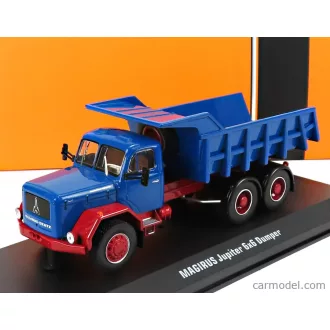   IXO MAGIRUS JUPITER 6X6 TRUCK CASSONE RIBALTABILE 3-ASSI 1964