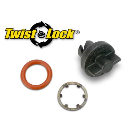 Traxxas Twist Lock thumbscrew (1)/ o-ring (1)/ retaining ring (1)