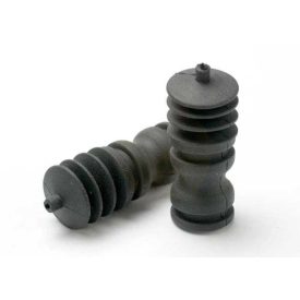 Traxxas Boots, pushrod (2) (rubber, for steering rods)