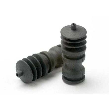 Traxxas Boots, pushrod (2) (rubber, for steering rods)