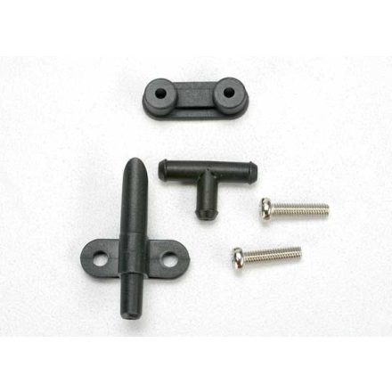 Traxxas Water pick-up/ backing plate/ tee-fitting