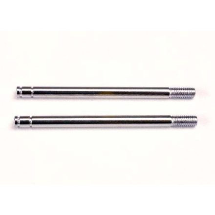 Shock shafts, steel, chrome finish (long)