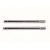 Shock shafts, steel, chrome finish (long)