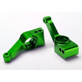   Traxxas Carriers, stub axle (green-anodized 6061-T6 aluminum) (rear) (2)