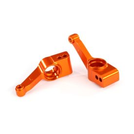   Traxxas  Carriers, stub axle (orange-anodized 6061-T6 aluminum) (rear) (2)