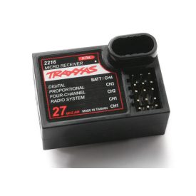 Traxxas RECEIVER, MICRO, 4-CHANNEL