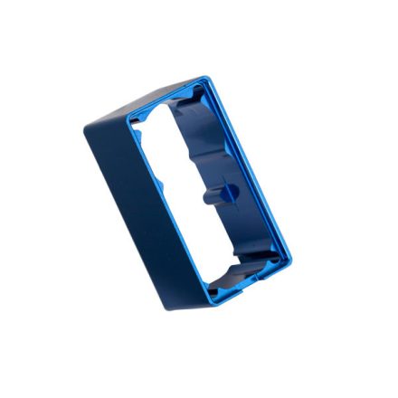 Traxxas Servo case, aluminum (blue-anodized) (middle) (for 2250 servo)