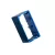 Traxxas Servo case, aluminum (blue-anodized) (middle) (for 2250 servo)