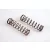 Traxxas Springs, rear (black) (2)