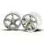 Traxxas Wheels, Tracer 2.2" (chrome) (2) (Bandit rear)