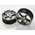 Traxxas Wheels, Tracer 2.2" (black chrome) (2) (Bandit front)