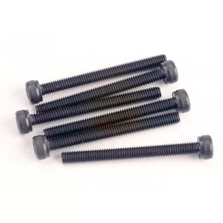 Traxxas Screws, 3x30mm cap-head machine (hex drive) (6)
