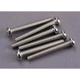 Traxxas Screws, 3x23mm roundhead machine (6)