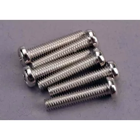 Traxxas Screws, 4x20mm roundhead machine (6)