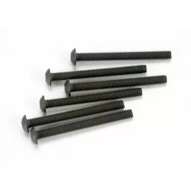 Traxxas Screws, 3x30mm button-head machine (hex drive) (6)