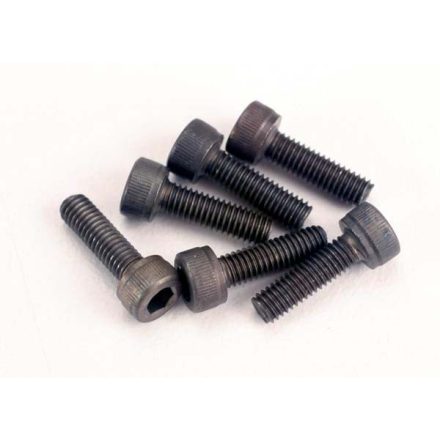 Traxxas Screws, 3x10mm cap-head machine (6) (no washer)