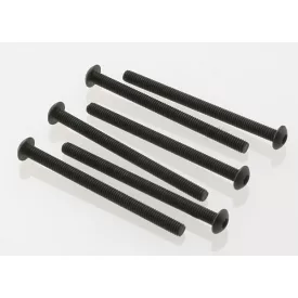 Traxxas Screws, 3x40mm button-head machine (hex drive) (6)