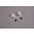 Traxxas Wing buttons (2)/ set screws (2)/ spacers (2)/ 3x8mm CS (2)