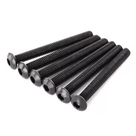 Traxxas Screws, 3x27mm button-head machine (hex drive) (6)