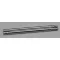 Shock shafts, steel, chrome finish