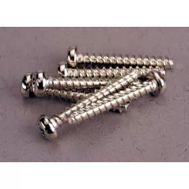 Traxxas Screws, 3x20mm roundhead self-tapping (6)