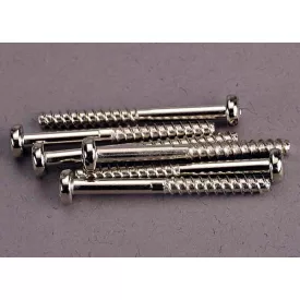 Traxxas Screws, 3x30mm roundhead self-tapping (6)