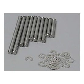 Suspension pin set, stainless steel