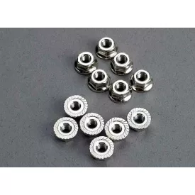 Traxxas Nuts, 3mm flanged (12)