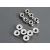 Traxxas Nuts, 3mm flanged (12)