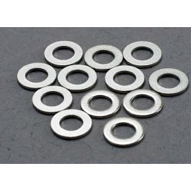 Traxxas Washers, 3x6mm metal (12)