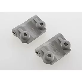   Traxxas Mounts, suspension arm (rear) (+/- 1-degree) (l&r) (grey)