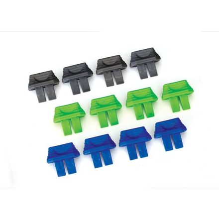 Traxxas Battery charge indicators (green (4), blue (4), grey (4))