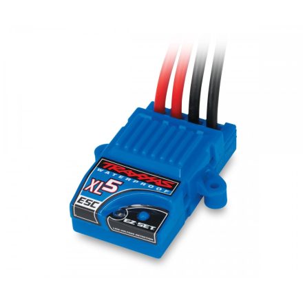 Traxxas XL-5 2S Waterproof Electronic Speed Control (Land Version, Low-Voltage Detection, FWD/REV/Brake).