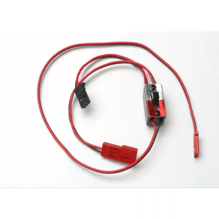 Traxxas Wiring harness for RX Power Pack, Traxxas® nitro vehicles (includes on/off switch and charge jack)