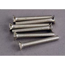 Traxxas Screws, 3x24mm countersunk machine (6)