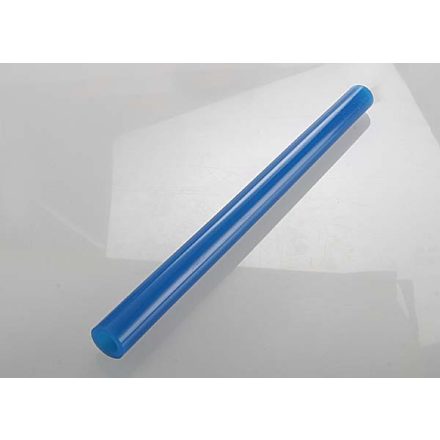 Traxxas Exhaust tube, silicone (blue) (N. Stampede)