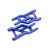 Traxxas Suspension arms, blue, front, heavy duty (2)
