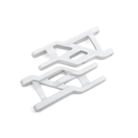 Traxxas Suspension arms, white, front, heavy duty (2)